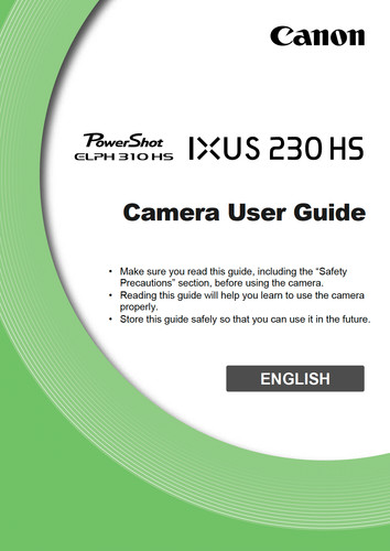 Canon powershot 310 230 - canon,