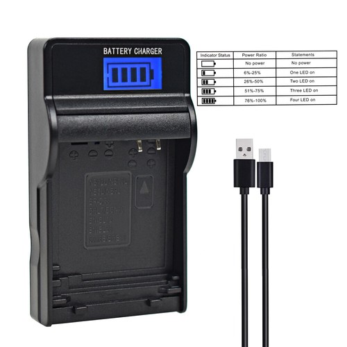 Caricabatteria lcd per - nb-5l,
